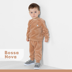 Комплекты детской одежды Bossa Nova Костюм детский свитшот и брюки Пушок 062П