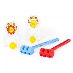 Активные игры Полесье Набор игровой Крокет (6 элементов)