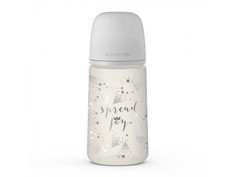 Бутылочки Бутылочка Suavinex с мягкой физиологической силиконовой соской Spread Joy 270 мл