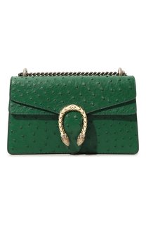 Сумка Dionysus small из кожи страуса Gucci