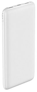 Внешний аккумулятор OLMIO Slim, 10000mAh, white