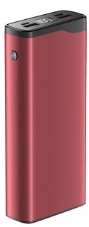 Внешний аккумулятор OLMIO QL-20, 20000mAh, red