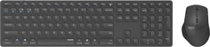 Клавиатура + мышь Rapoo 9800M серый (14523)