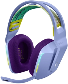 Наушники Logitech Wireless Headset G733 LightSpeed RGB Gaming Lilac 981-000890