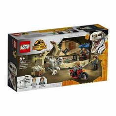 Конструктор Lego Jurassic World 76945 Атроцираптор: погоня на мотоцикле