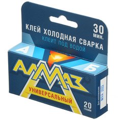 Холодная сварка универсальная, Алмаз, 2К, 20 г, AZ-0132 Almaz