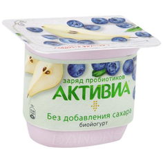 Йогурт Активиа Груша-черника 130 г