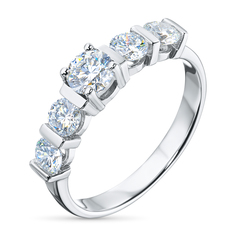 Кольцо из белого золота э4012кц11081100_white ЭПЛ Даймонд