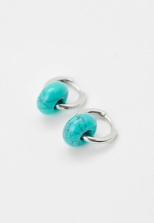 Серьги Bijouparad MINI TURQUOISE