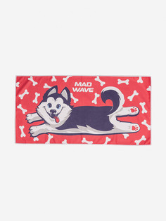 Полотенце из микрофибры Mad Wave Microfiber Towel HUSKY, 40*80 cm, Красный