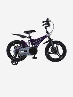 Велосипед детский MAXISCOO Galaxy Deluxe Plus 14", Фиолетовый