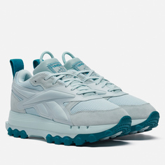 Женские кроссовки Reebok x Cardi B Classic Leather V2, цвет голубой