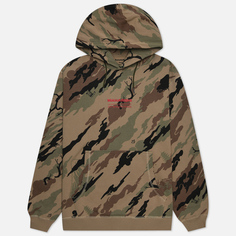 Мужская толстовка maharishi Miltype Camo Embroidered Hoodie, цвет камуфляжный