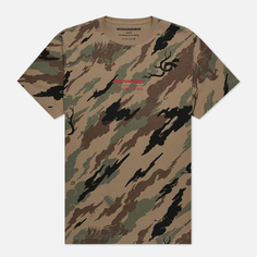 Мужская футболка maharishi Miltype Camo, цвет камуфляжный