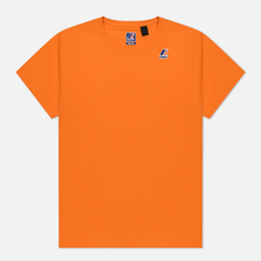 Мужская футболка K-Way Le Vrai Edouard, цвет оранжевый, размер S