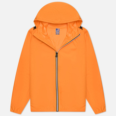Мужская куртка ветровка K-Way Le Vrai 3.0 Claude, цвет оранжевый, размер S