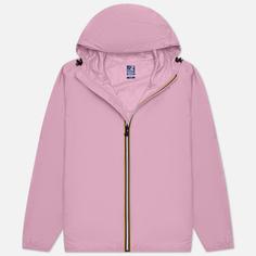 Мужская куртка ветровка K-Way Le Vrai 3.0 Claude, цвет розовый, размер XXL