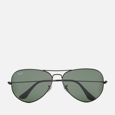 Солнцезащитные очки Ray-Ban Aviator Large Metal II, цвет чёрный