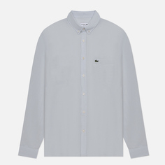 Мужская рубашка Lacoste Linen Regular Fit, цвет голубой