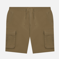 Мужские шорты Lacoste Cotton/Linen Cargo, цвет коричневый