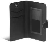 Чехол DF для смартфона с экраном 6.5-6.7 Black Universal-14