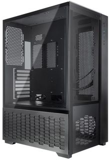 Корпус ATX Raijintek PAEAN PREMIUM 0R20B00208 черный, без БП, боковая панель из закаленного стекла, USB Type-C, 2*USB 3.0, audio