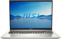 Ноутбук MSI Prestige A13VE-096RU 9S7-159452-096 i7-13700H/16" 2560x1600/16GB/1TB SSD/RTX 4050 6GB/ENG/RUS/Win11Home/silver