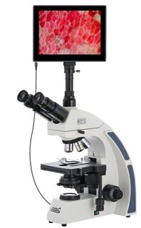Микроскоп Levenhuk MED D40T LCD 74006 цифровой, тринокулярный