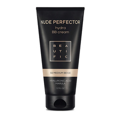 BB крем для лица BEAUTIFIC ВВ-крем Nude perfector с гиалуроновой кислотой