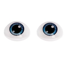Глаза, набор 10 шт., размер 1 шт: 11,6×15,5 мм, цвет серо-голубой Школа талантов