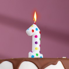 Свеча в торт на день рождения Страна Карнавалия