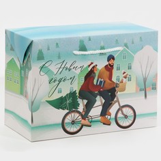 Пакет-коробка Дарите Счастье