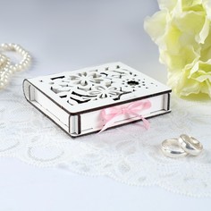 Шкатулка под кольца NO Brand