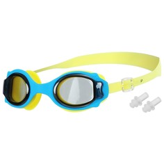 Очки для плавания, детские + беруши, цвет жёлтый Onlytop