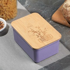 Контейнер с бамбуковой крышкой Food Vibes