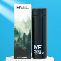 Термос с индикатором температуры mode forrest, 500 мл черный, сохраняет тепло 8-10 ч