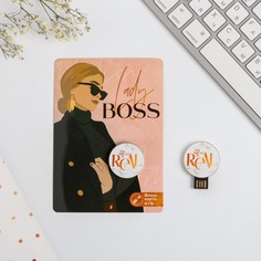 Флеш-карта на открытке the dream is real, 4 гб Like me