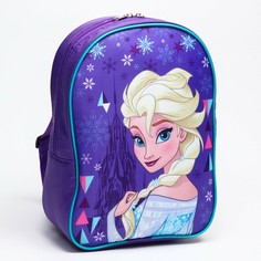 Рюкзак детский, холодное сердце, 21 x 9 x 26 см, отдел на молнии Disney