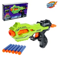 Бластер thunder gun, стреляет мягкими пулями Woow Toys