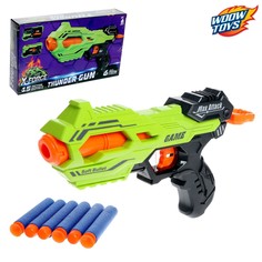 Бластер thunder gun, стреляет мягкими пулями, Woow Toys