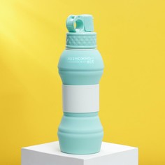 Силиконовая бутылка для воды Food Vibes