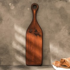 Доска разделочная magistro, 39×10×2 см, цельный массив кедра