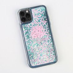 Чехол для телефона iphone 11 pro с блестками внутри flower, 7.14 × 14.4 см Like me