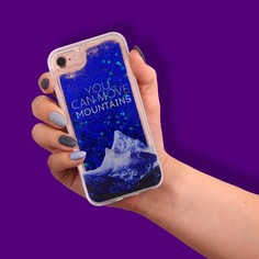 Чехол для телефона iphone 7 с блестками внутри Like me