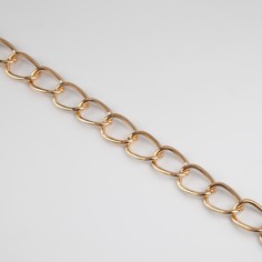 Цепочка для сумки, железная, 11 × 16 мм, 10 ± 0,5 м, цвет золотой Арт Узор