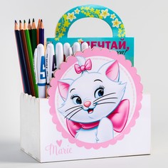 Органайзер для канцелярии, 15х10х8 см, коты аристократы Disney