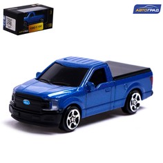 Машина металлическая ford f-150, 1:64, цвет синий Автоград