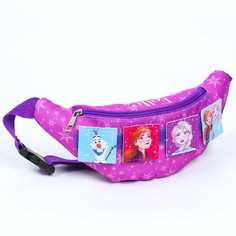 Сумка поясная детская, 25х6х13 см, холодное сердце Disney