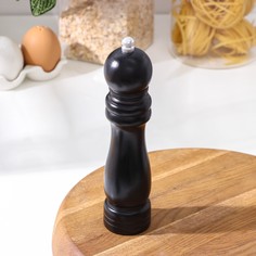 Мельница для специй доляна, 21×4,5 см, металлический механизм, цвет черное дерево