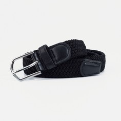 Ремень женский, ширина 2,5 см, пряжка металл, цвет черный NO Brand